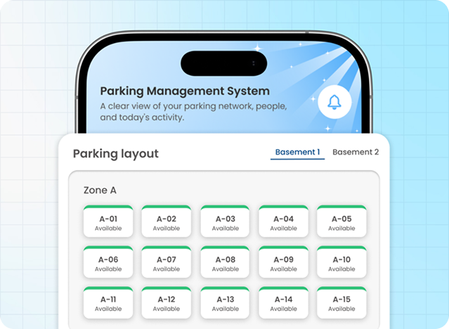 Hot Desk Booking dashboard